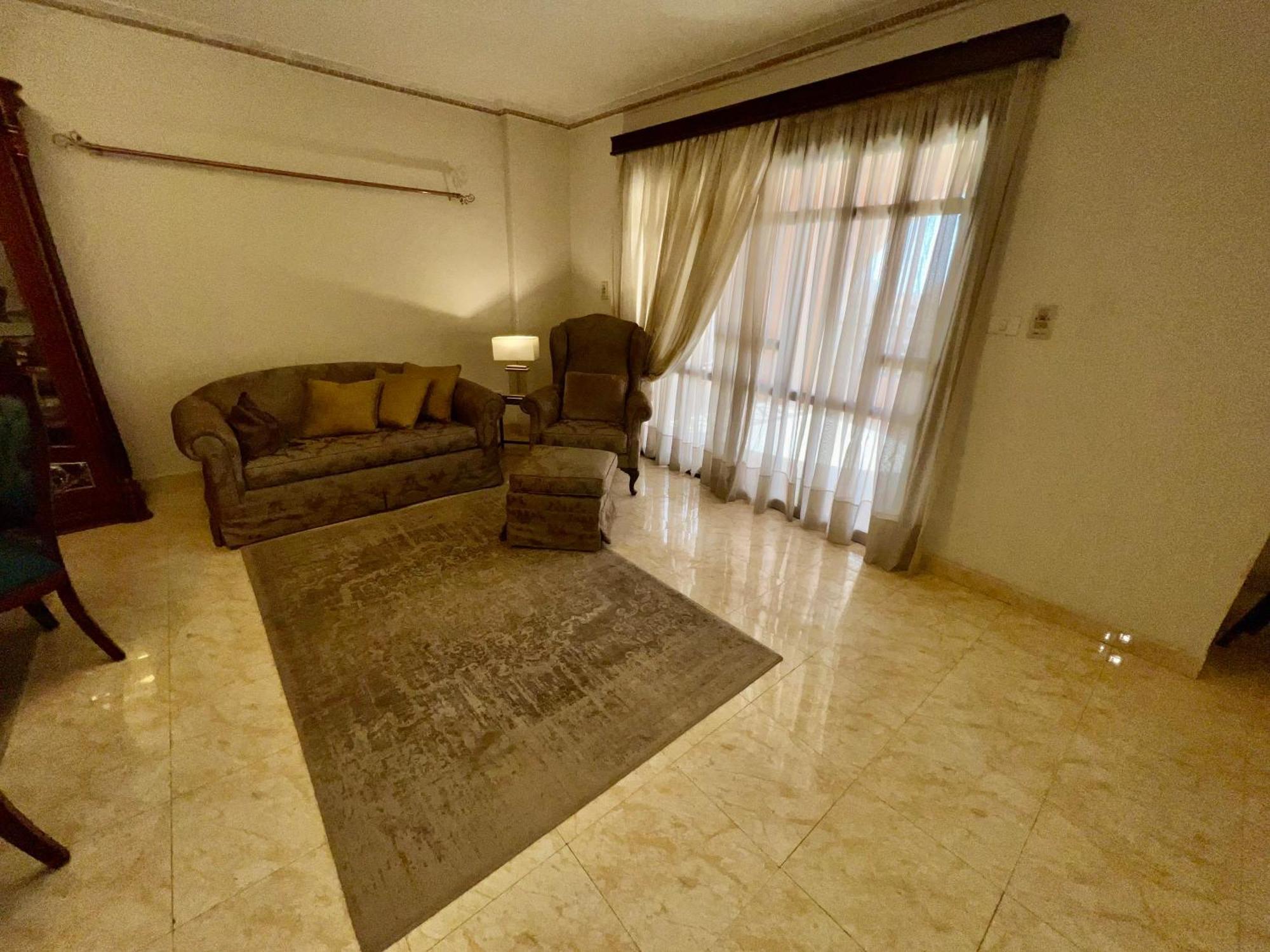 Luxurious 3 Bedroom Rustic Apartment Overlooking Huge Garden - For Families And Couples Kairo Bagian luar foto